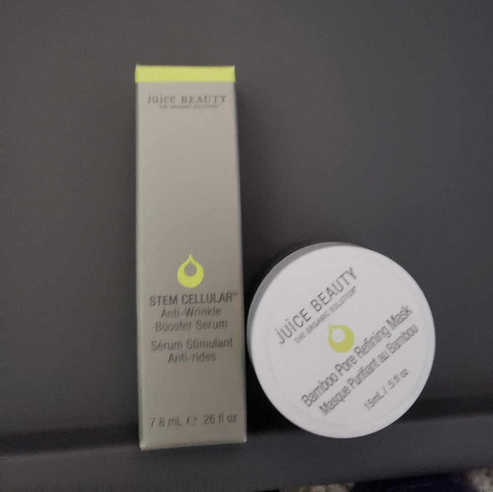 Juice beauty serum and mask